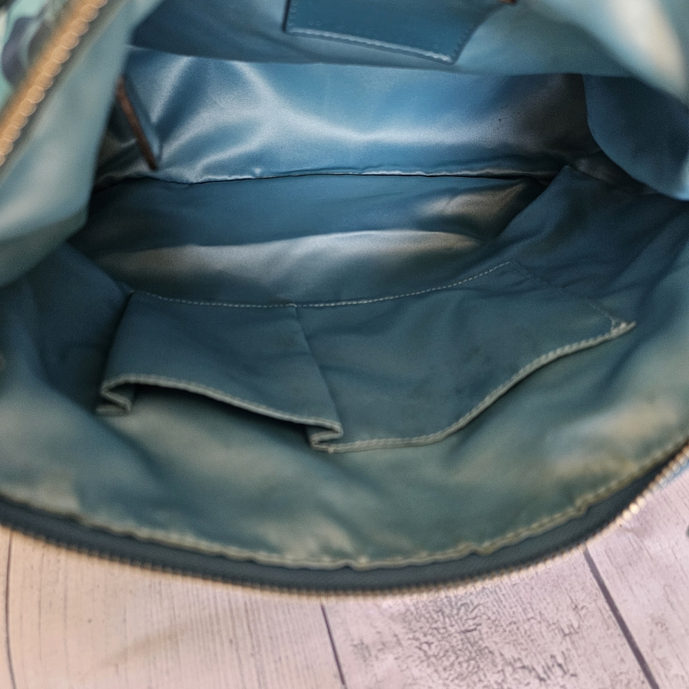 Coach Daisy Dream C Print Teal Convertible Hobo/Crossbody Bag F26023 - Picture 10 of 14